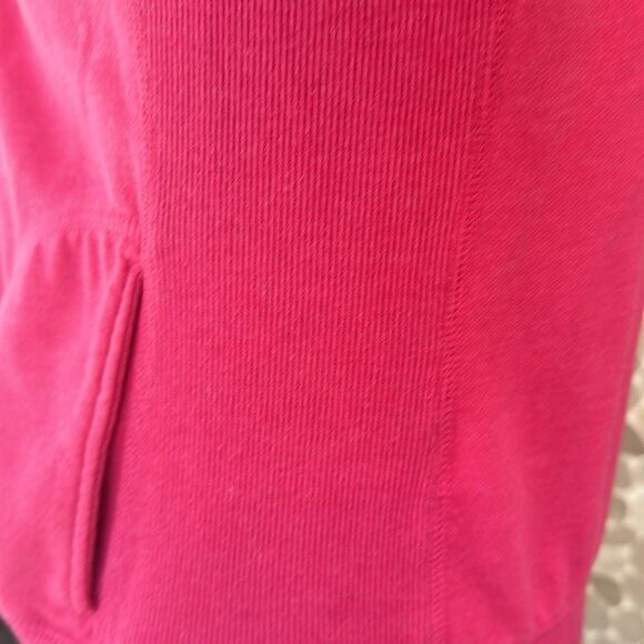 Pink zip up hoodie – size large - Picture 6 of 8